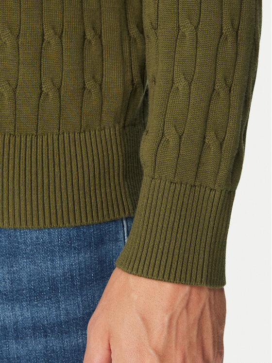 Tommy Hilfiger Tommy Hilfiger Пуловер Classic MW0MW33132 Каки Regular Fit