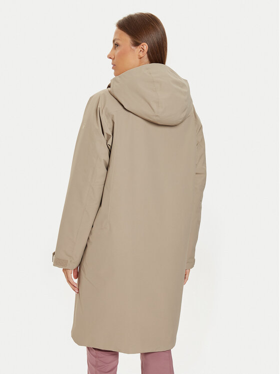 Peak Performance Peak Performance Parka Treeline G79873020 Béžová Relaxed Fit