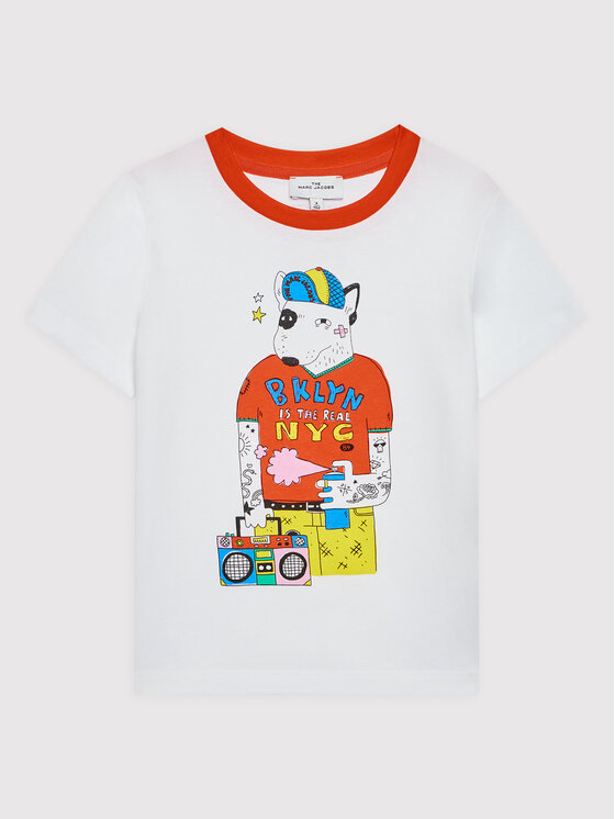 T-shirt W25535 M Bianco Regular Fit