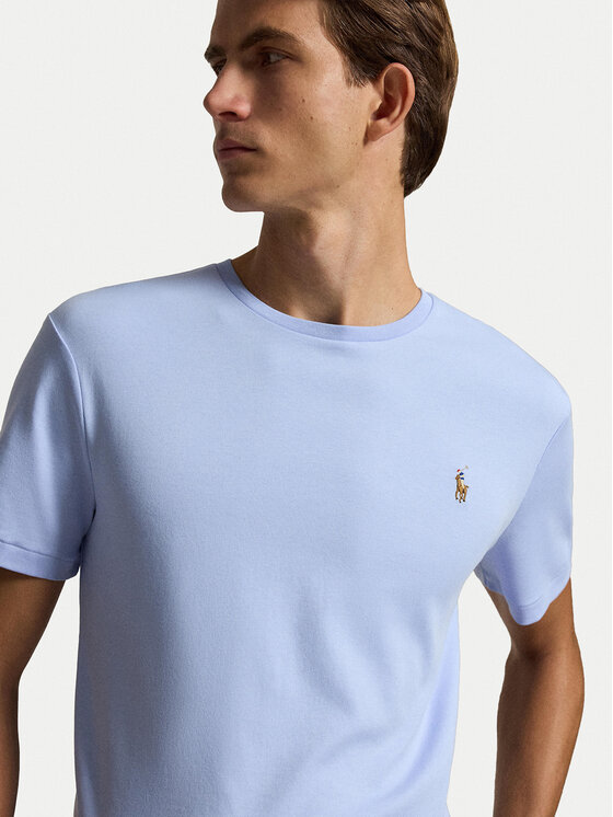 Polo Ralph Lauren Polo Ralph Lauren T-Shirt 710740727506 Světle modrá Regular Fit