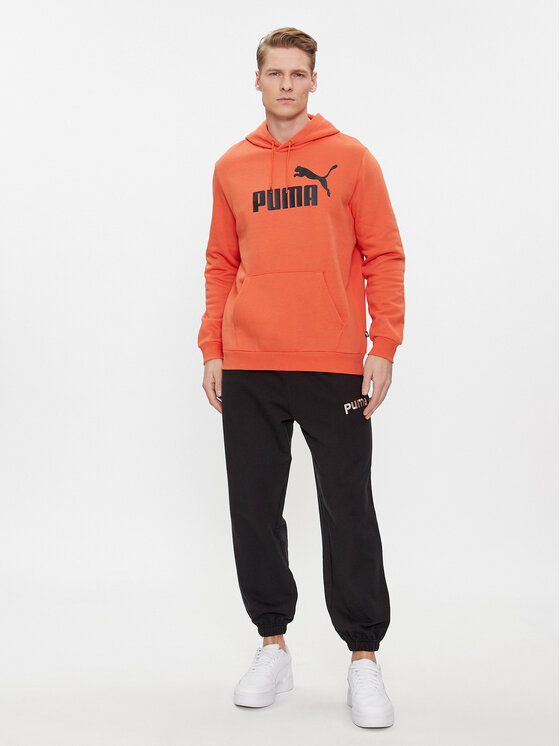 Puma Felpa Ess 586687 Arancione Regular Fit