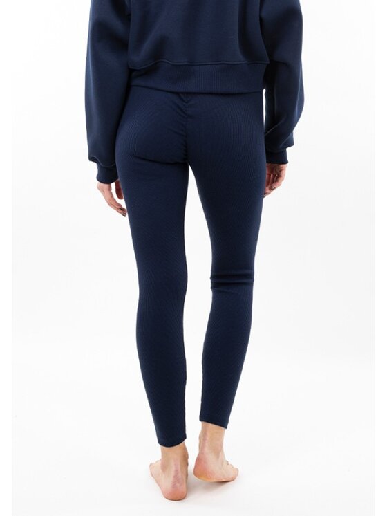 DKaren Sport DKaren Sport Legginsy LDK-K-B14 Granatowy Classic Fit