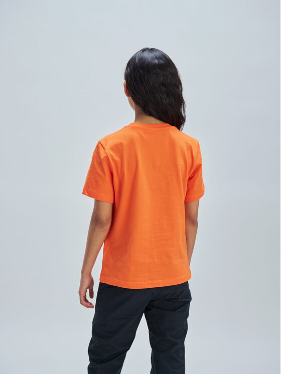POC POC T-Shirt POC Tee Jr Pomarańczowy Regular Fit