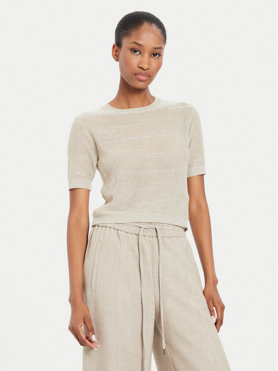 Marella Marella Sweater 2423366231 Bézs Regular Fit