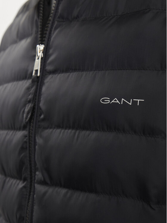 Gant Gant Γιλέκο 7006301 Μαύρο Regular Fit