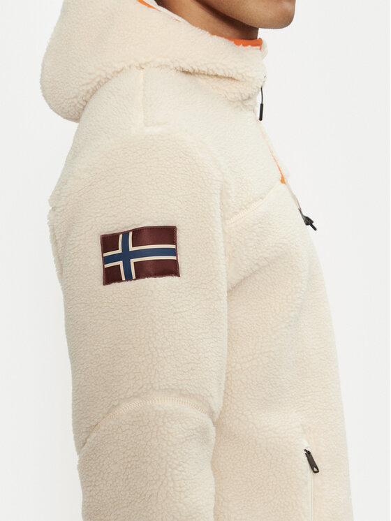 Napapijri Napapijri Fleece Yupik NP0A4GNS Μπεζ Regular Fit