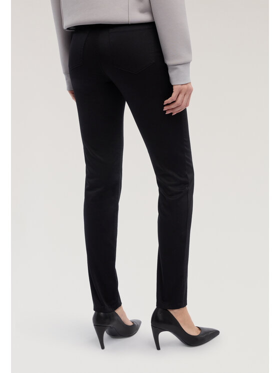 Trussardi Trussardi Spodnie materiałowe P7039200326N033 Czarny Regular Fit