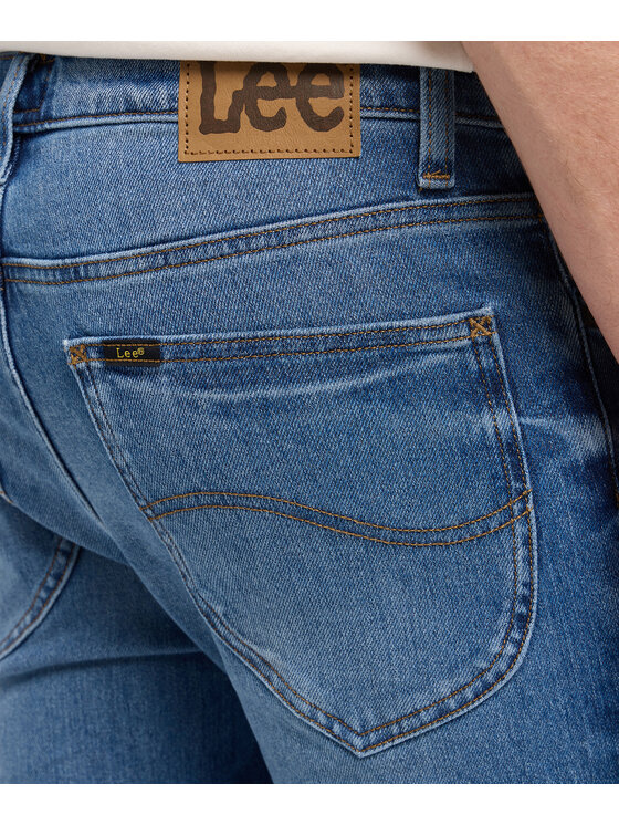 Lee Lee Jeansy 112370689 Niebieski Slim Fit