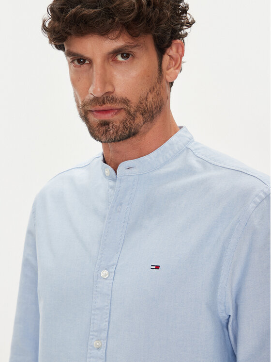 Tommy Jeans Tommy Jeans Риза Essential DM0DM21690 Светлосиньо Regular Fit