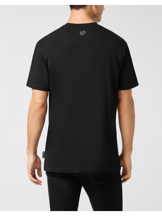 PHILIPP PLEIN PHILIPP PLEIN T-Shirt 27069 Czarny Regular Fit