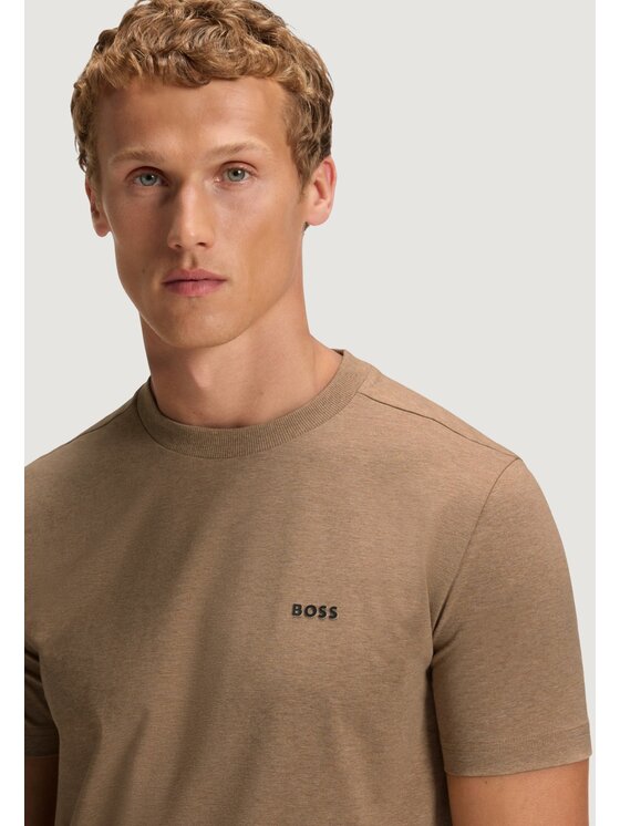 BOSS BOSS Тишърт 50506373 Каки Regular Fit