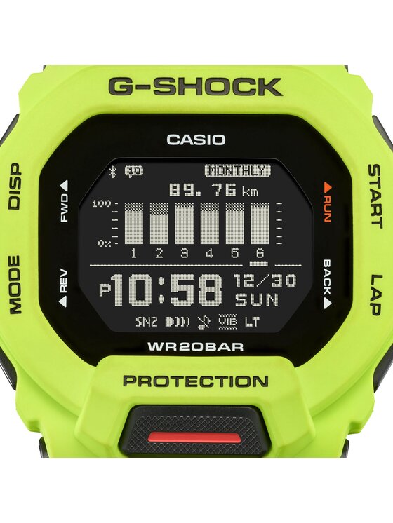G-Shock G-Shock Zegarek GBD-200-9ER Zielony