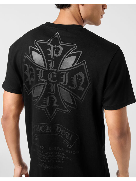 PHILIPP PLEIN PHILIPP PLEIN T-shirt 26179 Nero Regular Fit