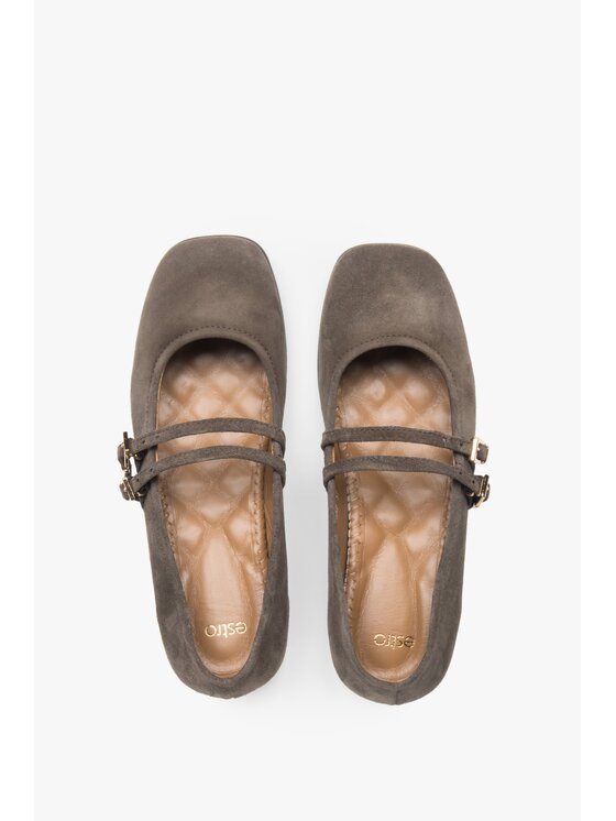 Estro Estro Ballerine ER00117954 Marrone