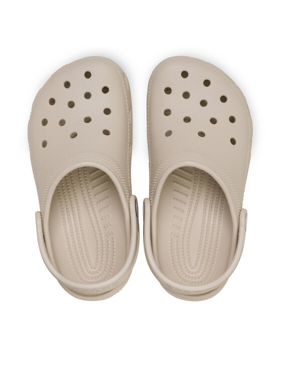 Crocs Crocs Klapki Classic Clog K 206991 Beżowy