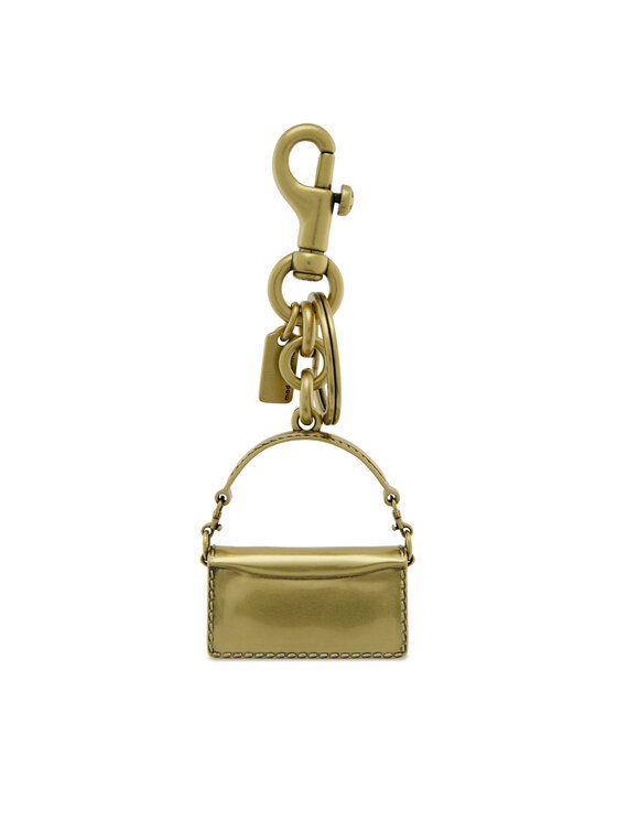 Coach Coach Přívěsek Bag Charm CS246 Zlatá