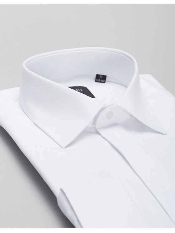 Borgio Borgio Koszula fabrizia Biały Slim Fit