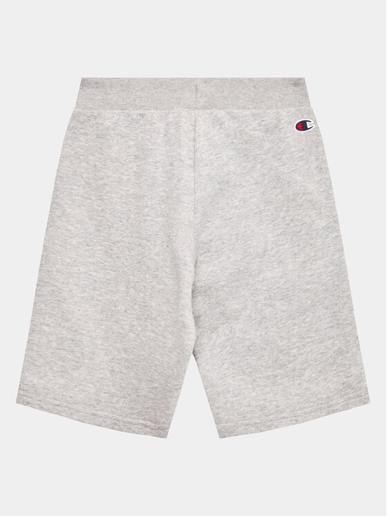 Champion Champion Szorty sportowe Embroidered 306348 Szary Regular Fit