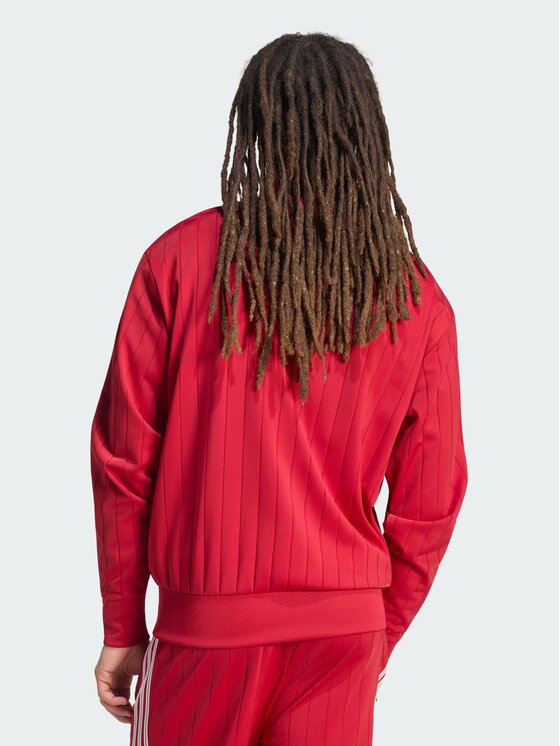 adidas adidas Mikina Firebird Drop Needle Track Top KE4126 Červená Regular Fit