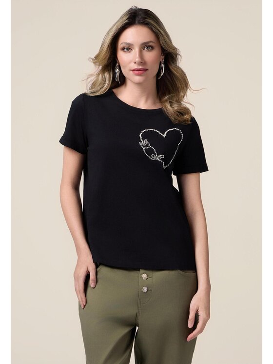 Oltre Oltre T-shirt G270J104051N033 Nero Regular Fit