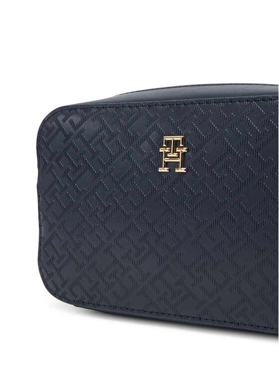 Tommy Hilfiger Tommy Hilfiger Táska Th Distinct Camera Bag Mono AW0AW17221 Sötétkék