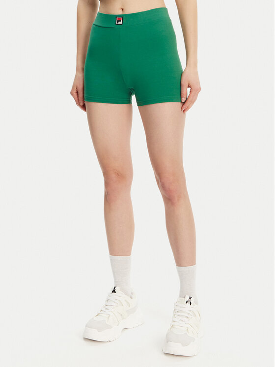 Fila Damskie Szorty sportowe, rozmiar S, Zielone, Limes FAW1024