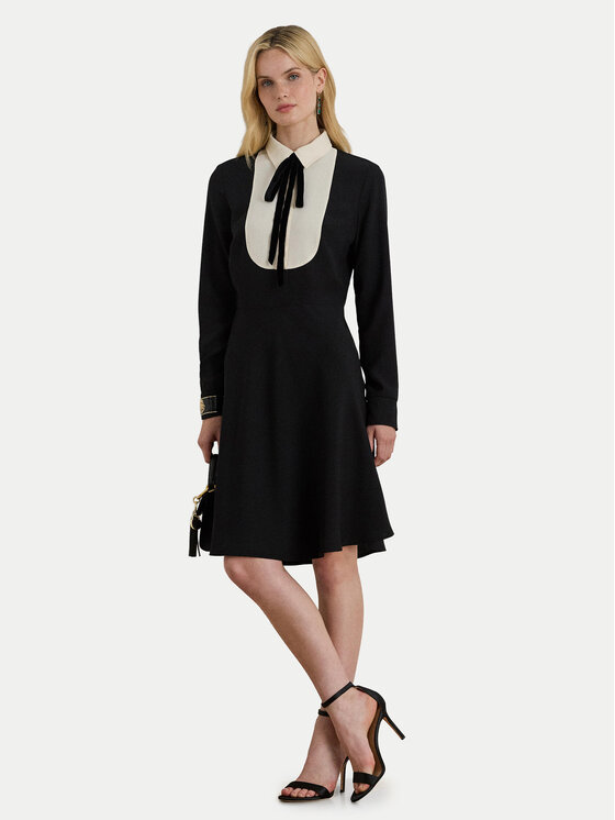 LAUREN RALPH LAUREN LAUREN RALPH LAUREN Ikdienas kleita 200979908001 Melns Flare Fit