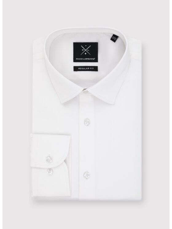 Pako Lorente Pako Lorente Koszula P000B-1X-013 Biały Regular Fit