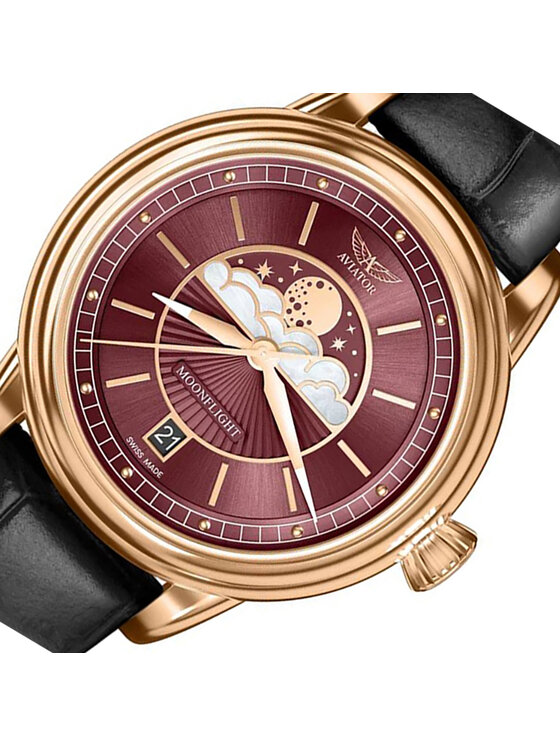 Aviator Aviator Orologio V.1.33.2.265.4BM Nero