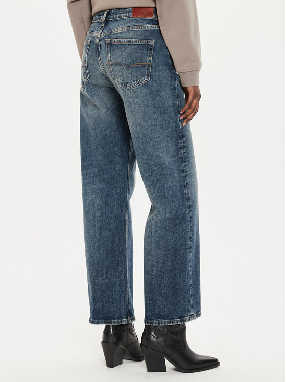 Pepe Jeans Pepe Jeans Traperice PL204699 Tamnoplava Loose Fit