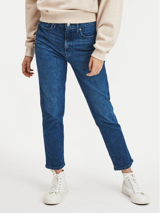 Gap Džínsy 732839-00 Tmavomodrá Slim Fit