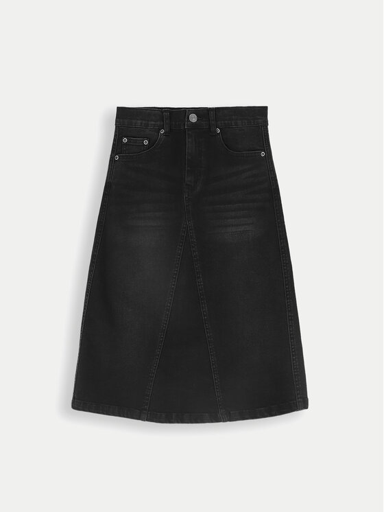 Coccodrillo Džínsová sukňa ZC4124102CGJ Čierna Regular Fit