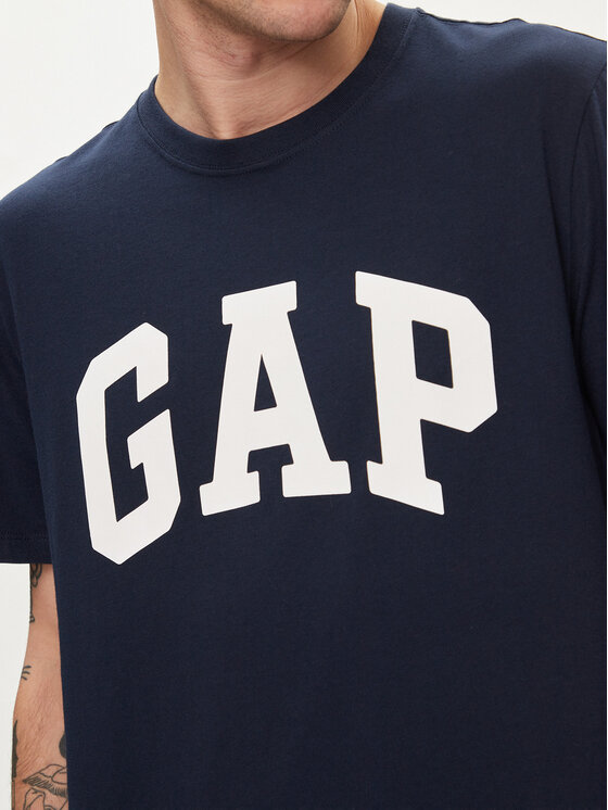 Gap Gap Tričko 856659-04 Tmavomodrá Regular Fit