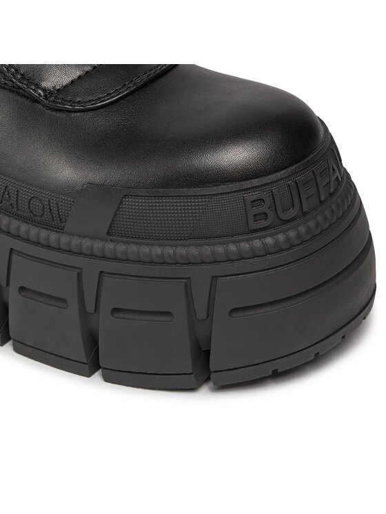 Buffalo Buffalo Stivaletti Gospher Zip Boot BN1622350 Nero