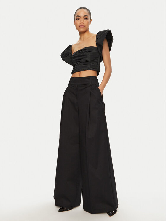 PINKO PINKO Kuloty Proteo 103078 A1KH Czarny Regular Fit