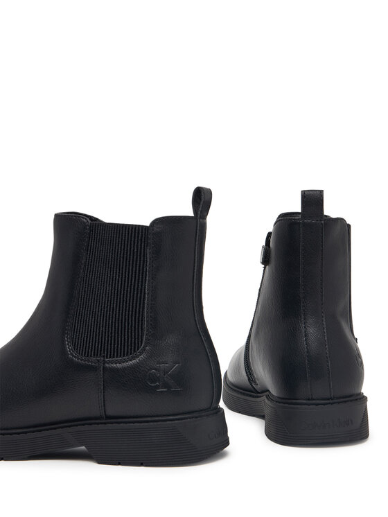 Calvin Klein Calvin Klein Škornji Chelsea Boot V3X5-83498-1355 D Črna