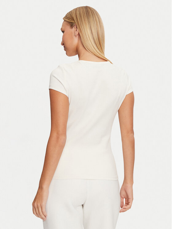 Guess Guess Póló V4BI16 KCIV1 Ekru Regular Fit