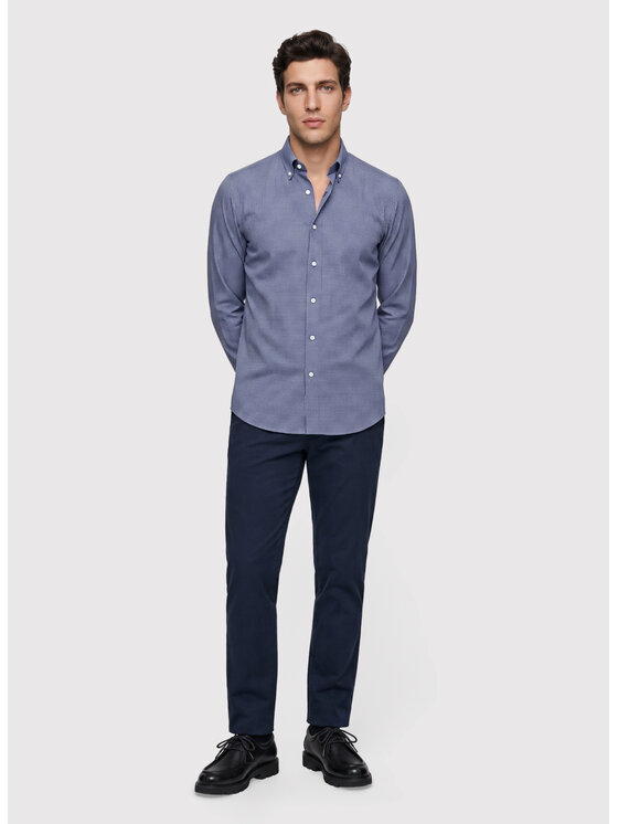 Pako Lorente Pako Lorente Koszula P26WF-1X-004 Niebieski Slim Fit