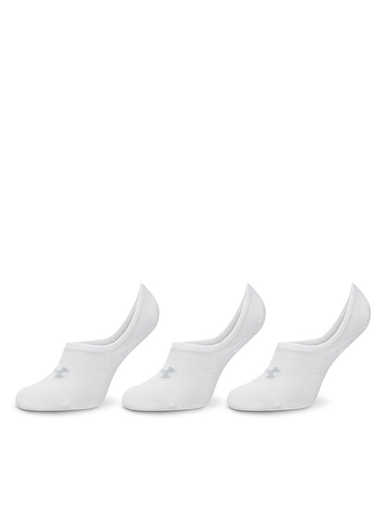 Under Armour Under Armour Sada 3 párů kotníkových ponožek unisex Breathe Lite 1370075 Bílá