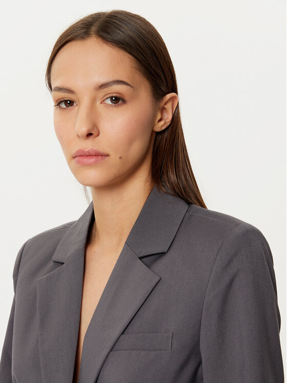 ONLY ONLY Сако Lalana 15334248 Сив Boxy Fit