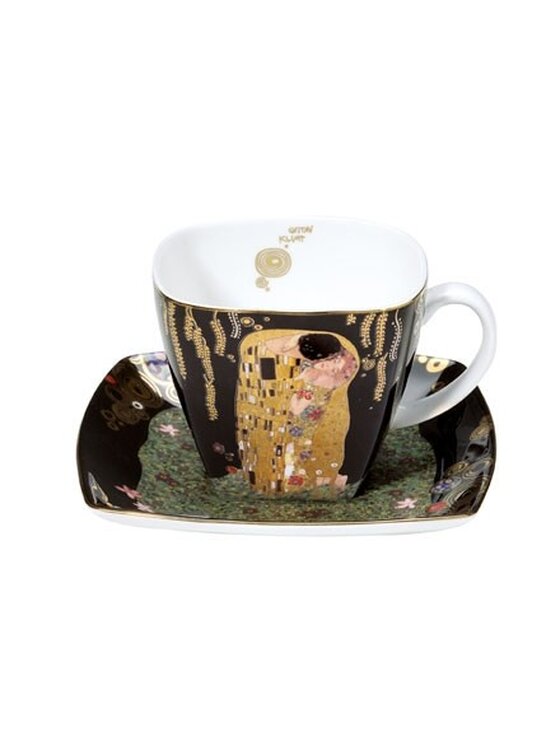 Goebel Goebel Filiżanka ze spodkiem G. Klimt - Pocałunek Kolorowy