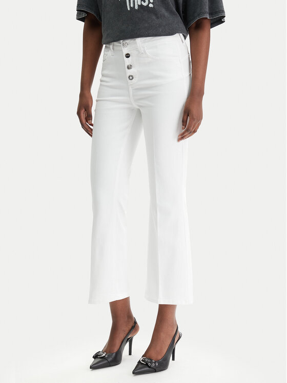 Liu Jo Liu Jo Дънки UA6040 T2594 Бял Regular Fit