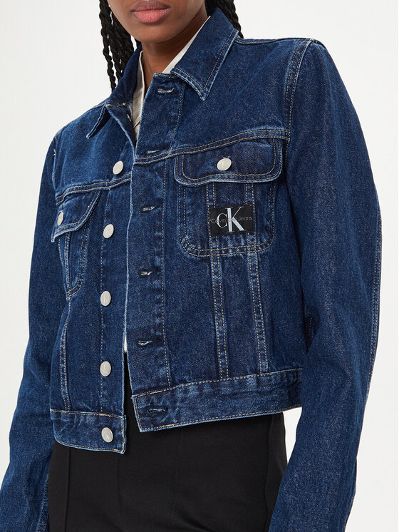 Calvin Klein Jeans Calvin Klein Jeans Giacca di jeans 90's J20J223670 Blu scuro Regular Fit