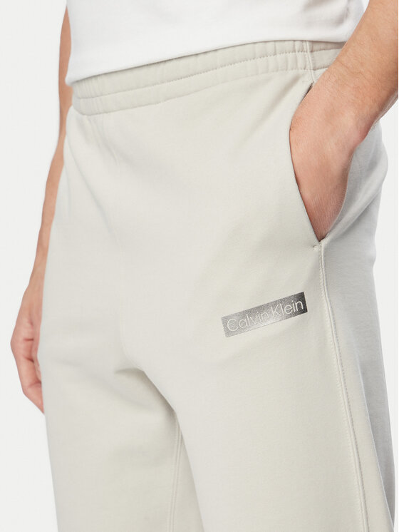 Calvin Klein Calvin Klein Teplákové kalhoty LV04LG212G Béžová Regular Fit
