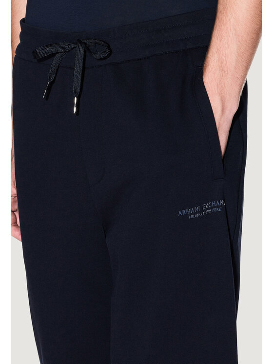Armani Exchange Armani Exchange Spodnie dresowe XM001299 AF20934 Niebieski Casual Fit