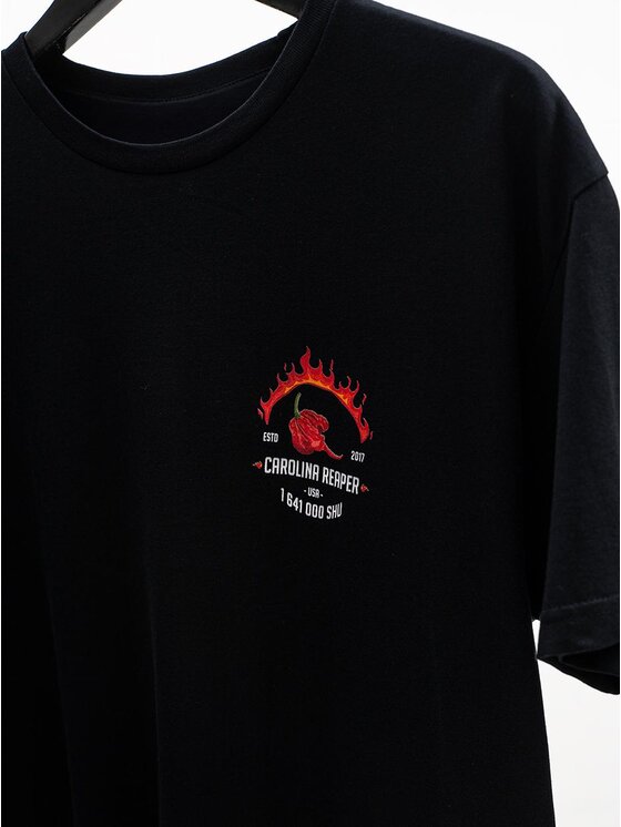 MyStars MyStars Komplet t-shirtów Zestaw 3 Koszulki Paryczki ostre Hot Peppers Czarny Regular Fit