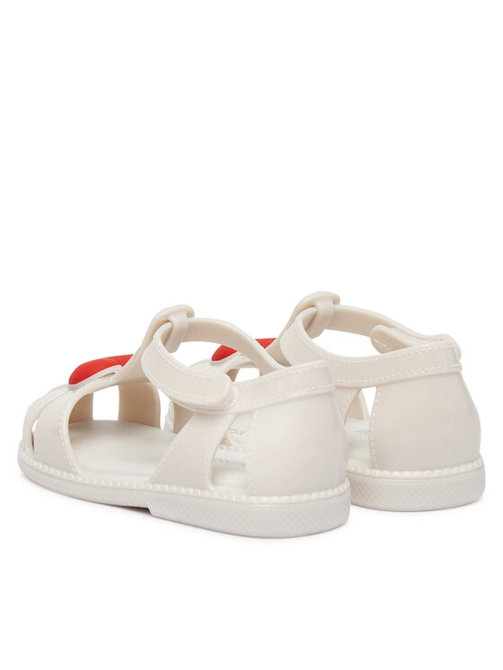 Melissa Melissa Sandály Mini Melissa Hip Heart Ballerina Bb 37783 Bílá