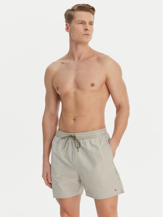 Calvin Klein Swimwear Calvin Klein Swimwear Peldšorti LV00N61040 Zaļš