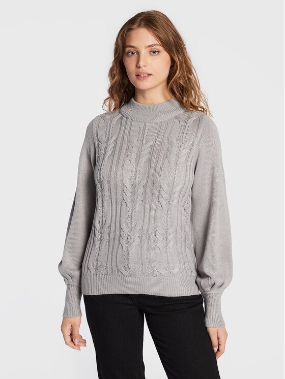 Brave Soul Pulover LK-286SAHARAB Gri Regular Fit