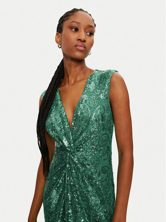 Rinascimento Rinascimento Abito da sera CFC0121922003 Verde Regular Fit